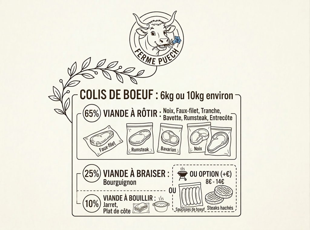 Colis Boeuf Ferme Puech 81 Mauriac 1024x758