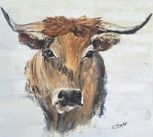 Cropped Peinture Vache Aubrac Chambres Hotes A La Ferme 300x269